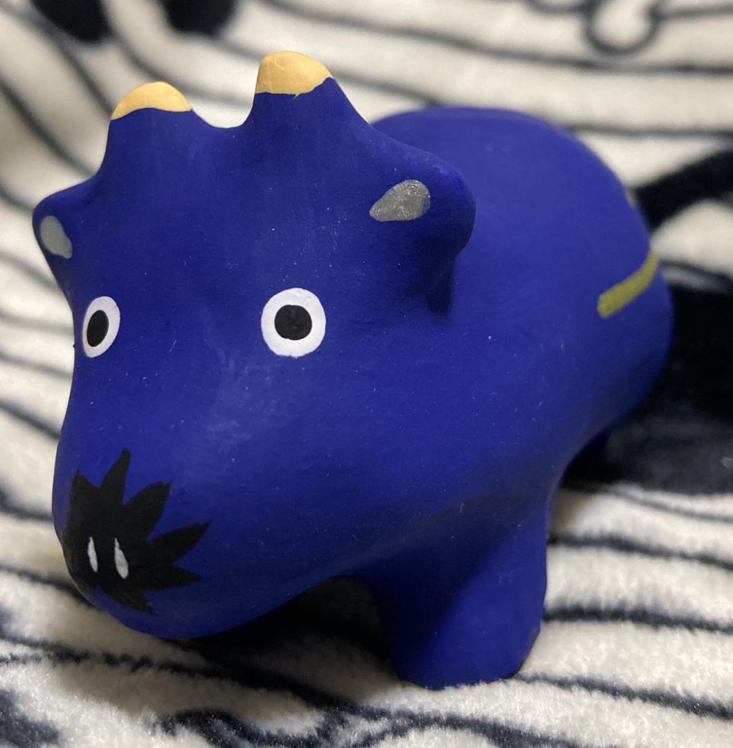 無印良品 福缶 縁起物7体セット「張子うしなすび/巴久張子/開運招き丑/他」