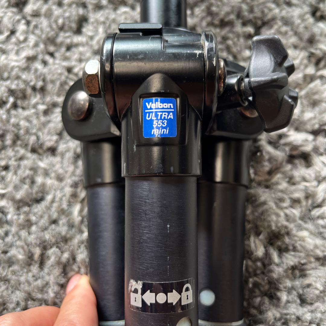 【ほぼ未使用】velbon 三脚セット＆一脚