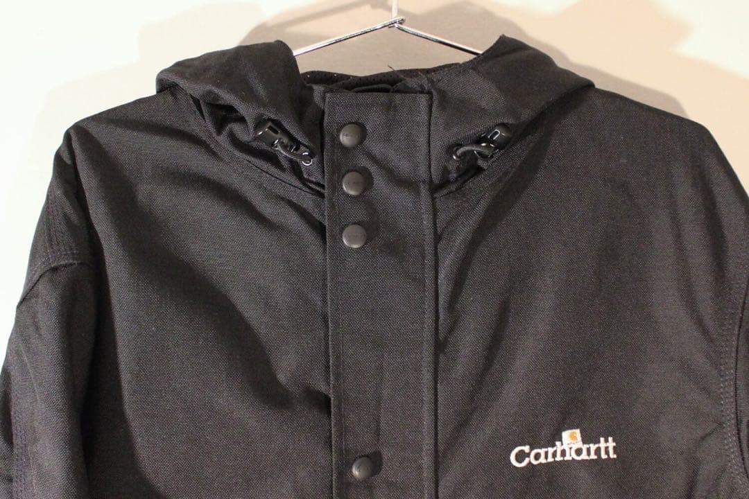USA製 カーハート C50 エクストリームナイロンジャケット黒 メンズ古着XL