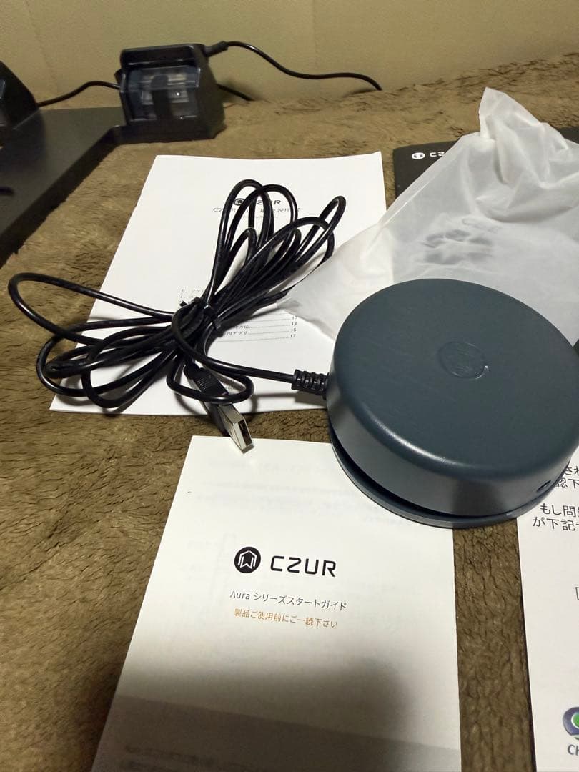ジャンク品　Czur ドキュメントスキャナー USB接続　ブックスキャナー