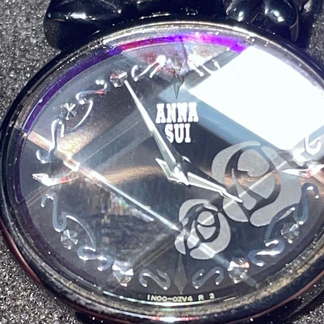 限定モデル ANNA SUI ブラックローズ時計