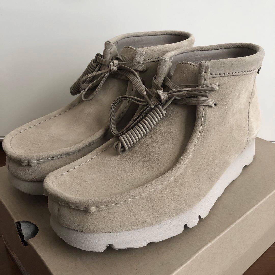 【美品】BEAMS別注 Clarks ワラビー Boot GTX UK7.5