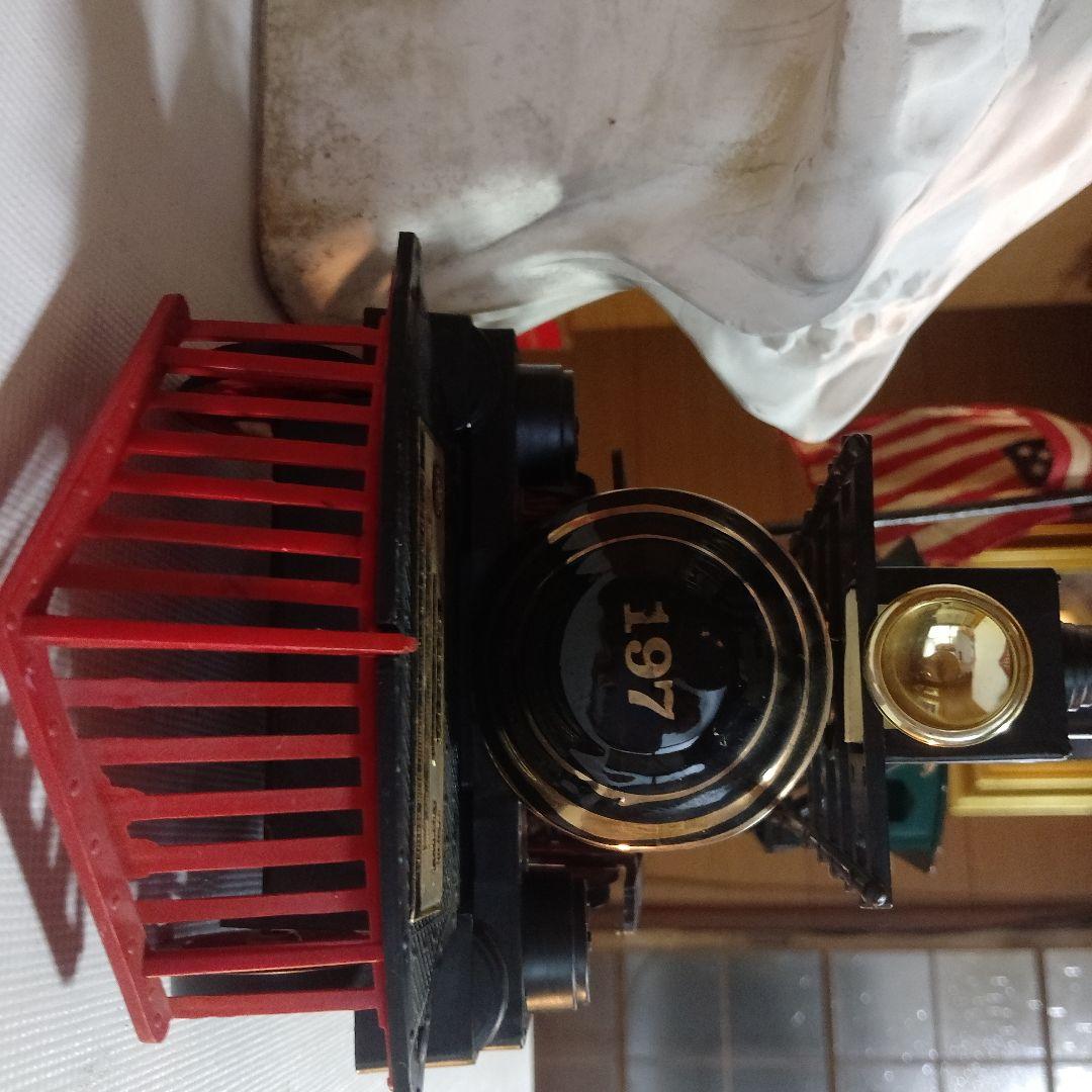 GRANT 1872 蒸気機関車 黒と赤