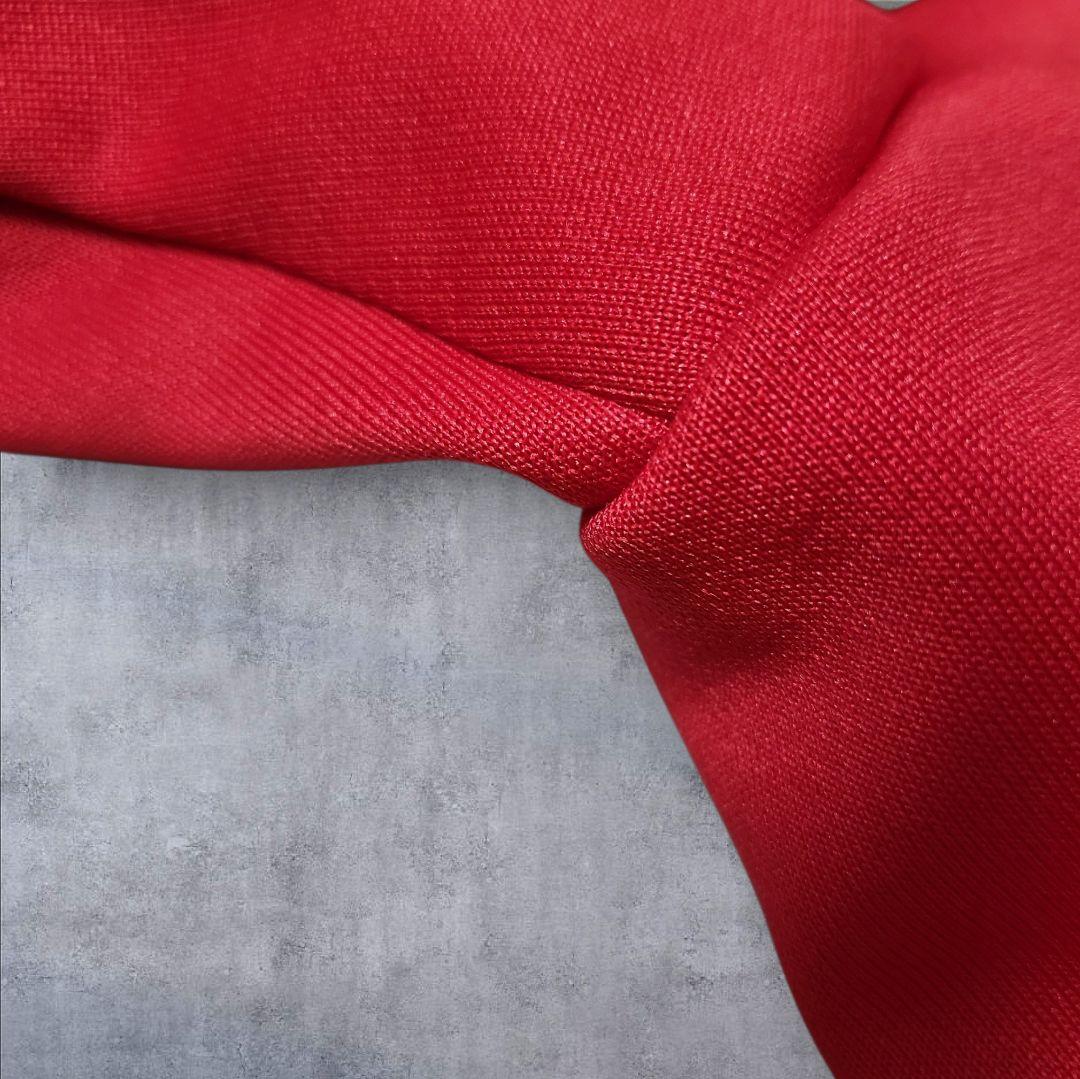 美品NORTH FACEノースフェイスジャージ上下セットアップ赤×黒M