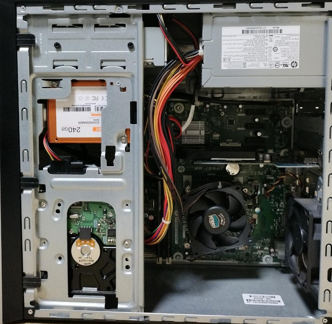 HP Pavilion 500-240jp core i7 グラボ オフィス