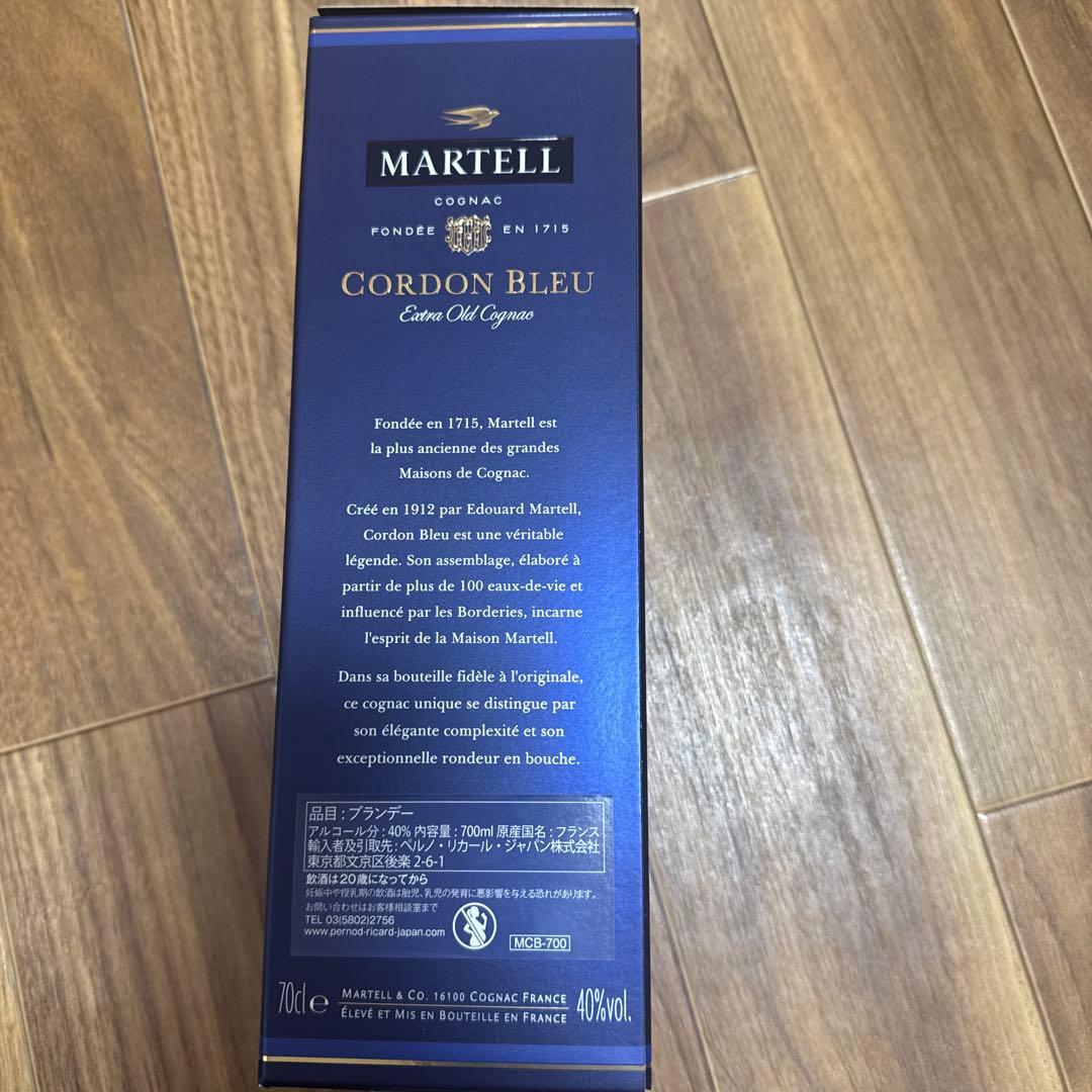 MARTELL CORDON BLEU 700ml エクストラオールドコニャック