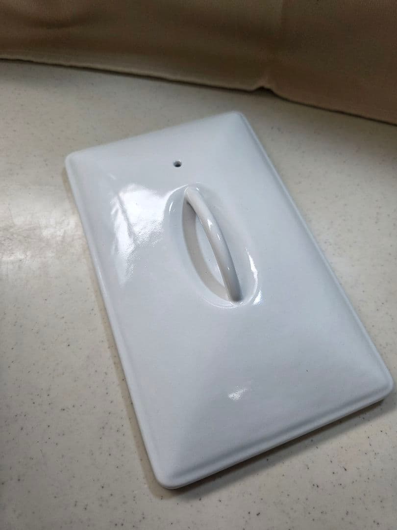 ル・クルーゼ　テリーヌレクタングル 　22cmサイズ ホワイト