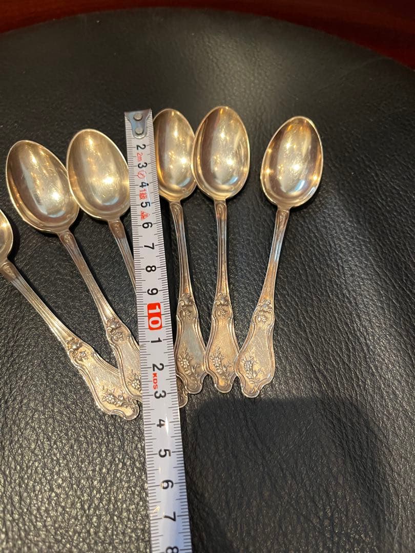 フランス　純銀950製　スプーン　セット　アンティーク　アフタヌーンティー