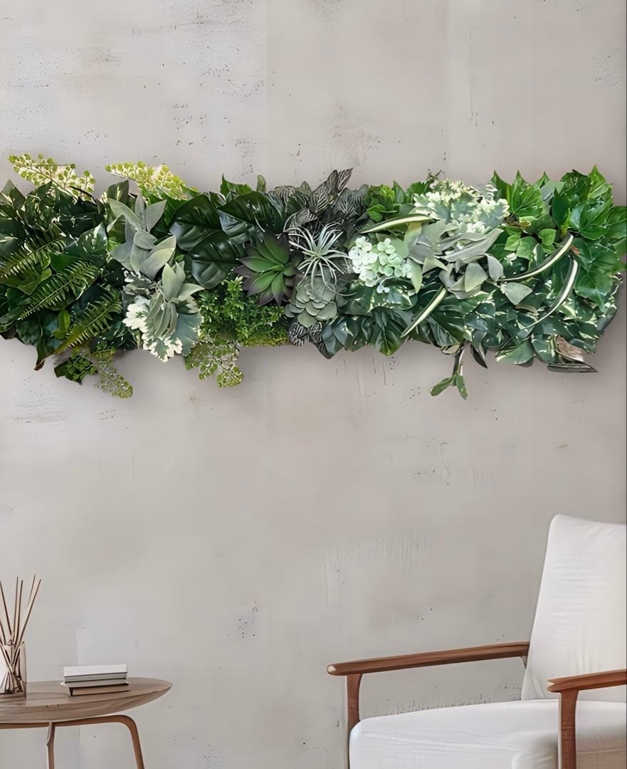 光触媒　人工観葉植物　ウォールグリーン　フェイクグリーン　壁掛け　851591