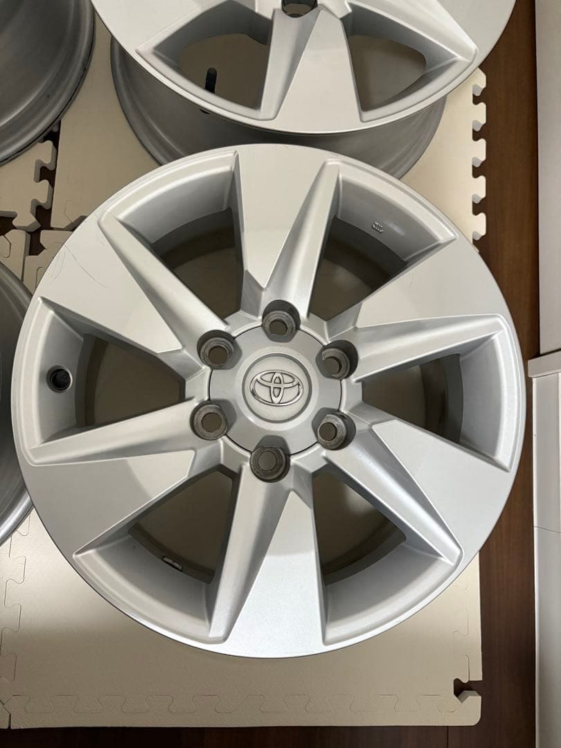 トヨタ プラド150後期 17インチ 純正ホイール 4本　送料込み