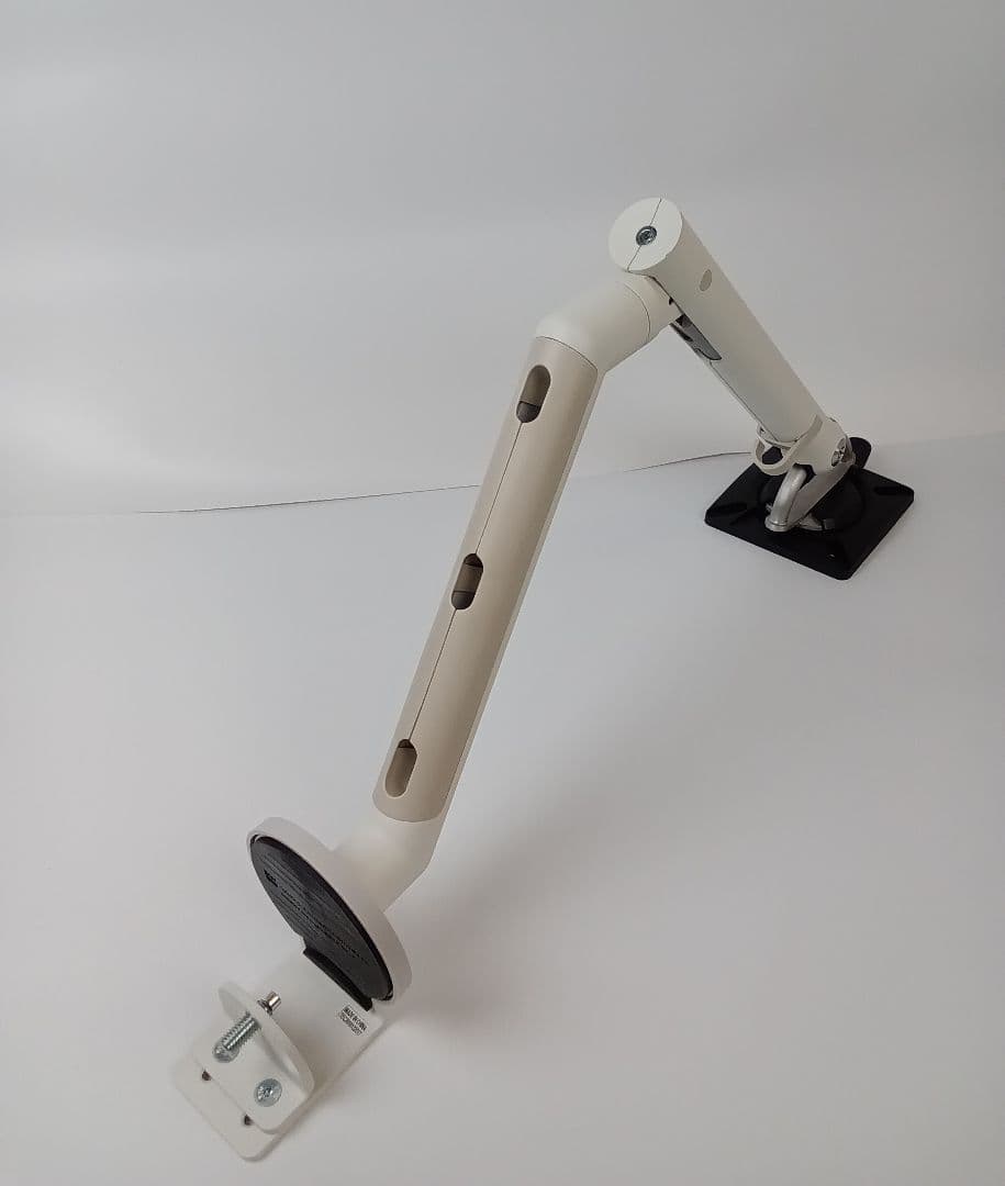 モニターアーム クランプ式 ホワイトCBS/ No.170