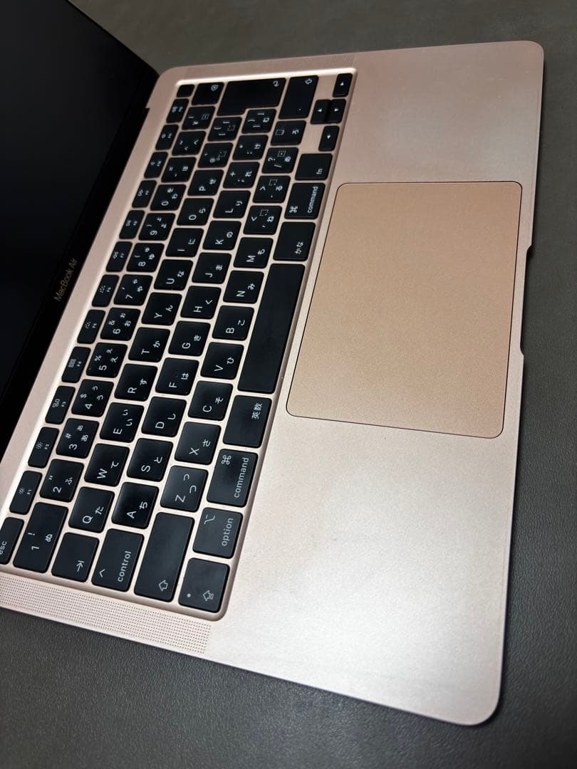 【美品】Apple MacBook Air ゴールド メモリ16GB、256GB