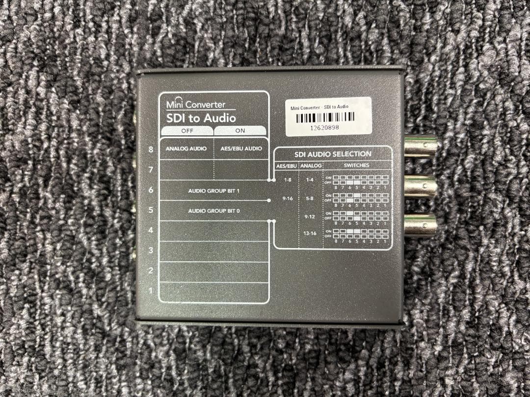 その他 Mini Converter SDI to Audio