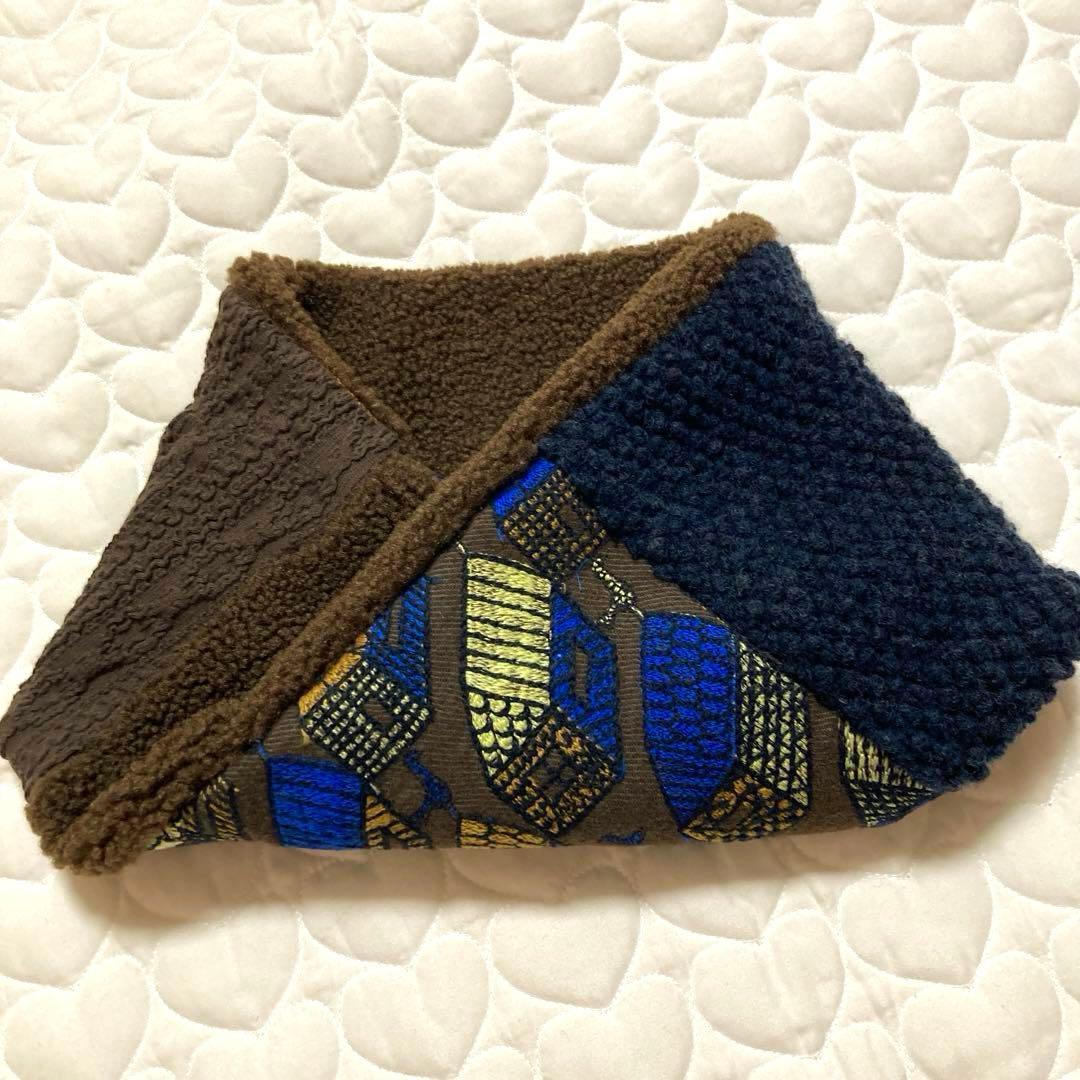 【一点物】757 ひねりスヌード　ネックウォーマー　village ヴィレッジ