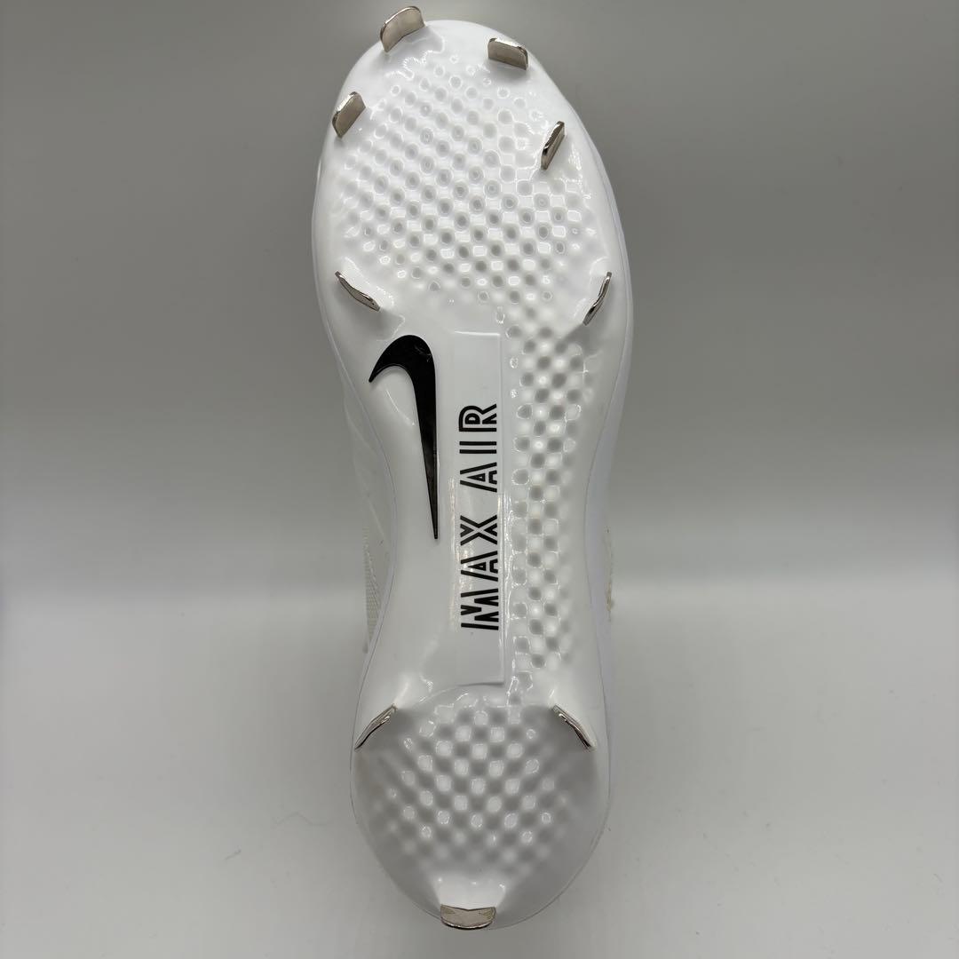 NIKE トラウト 野球 スパイク ホワイト 白 28㎝ ミドルカット 軽量