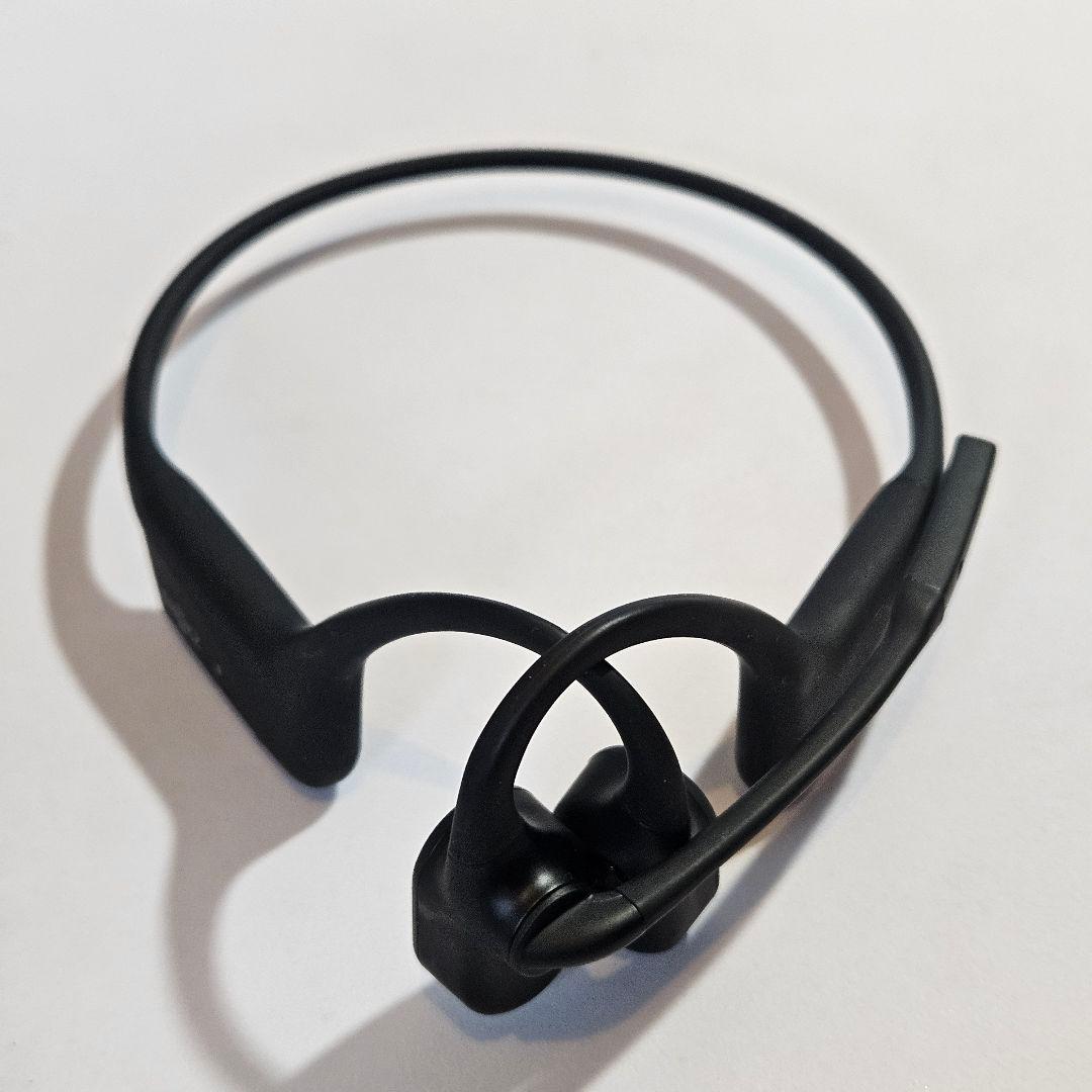 Shokz OpenComm 骨伝導ヘッドセット C102 ブラック 動作確認済