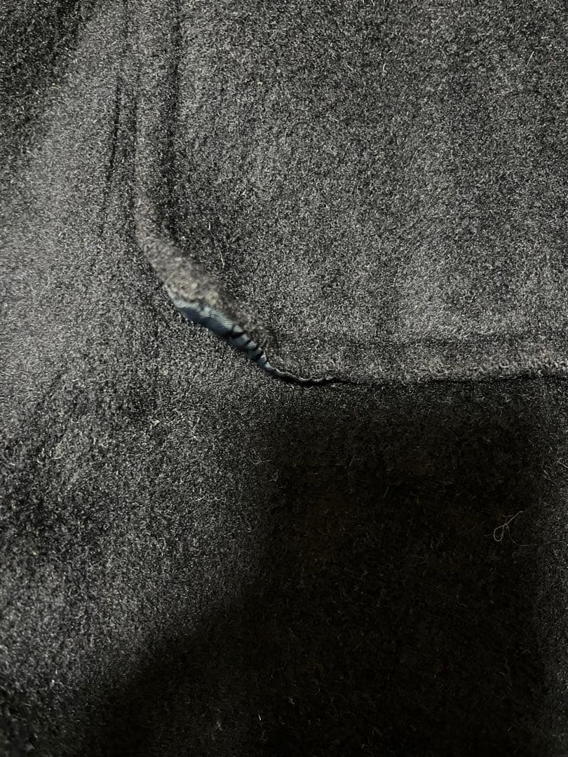 【美品、80s、イタリア製】リーバイス　ダッフルコート　ネイビー　紺　38 L