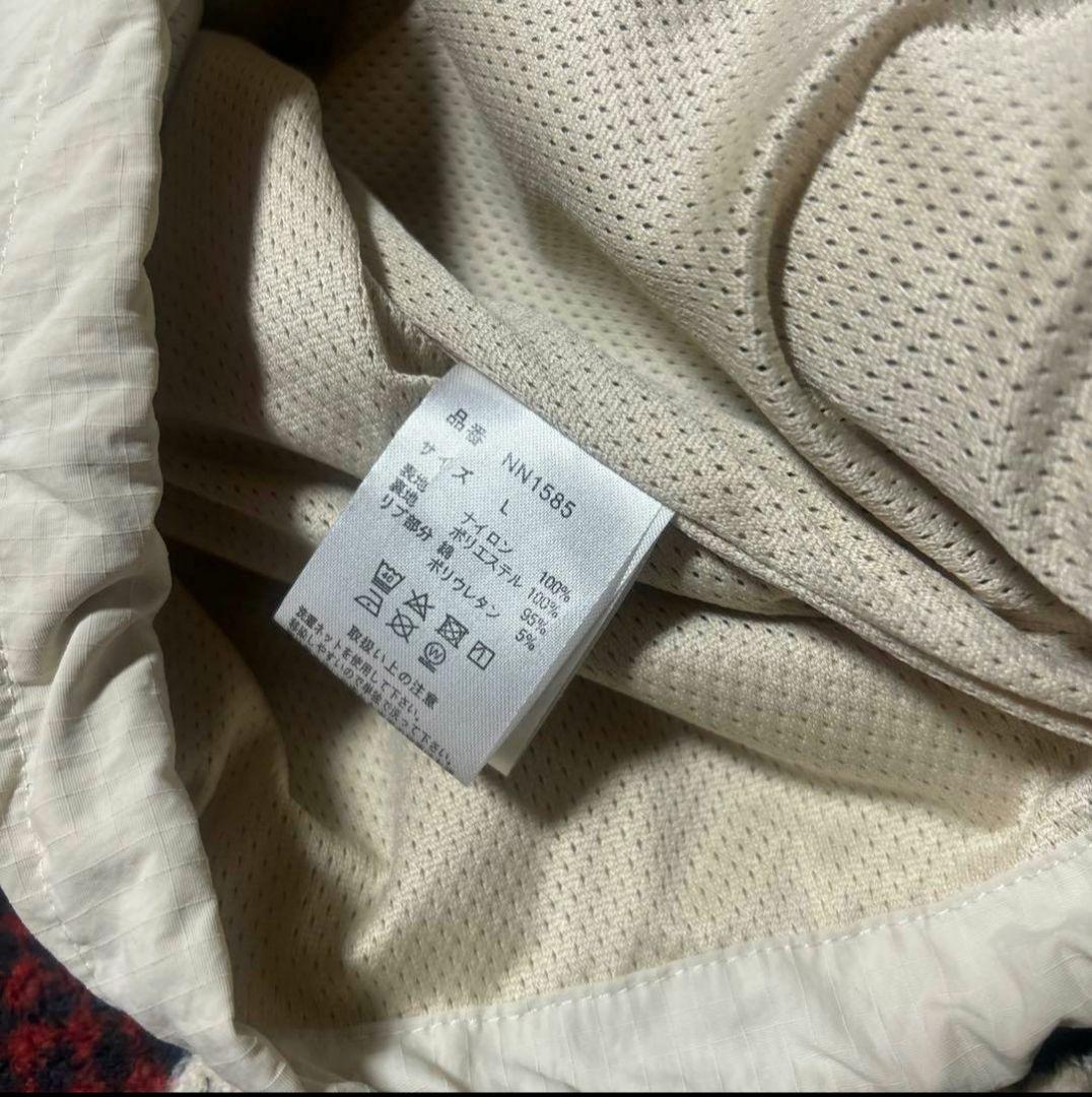 9090ナインティナインティ ナイロンプルオーバー アイボリー L　新品未使用