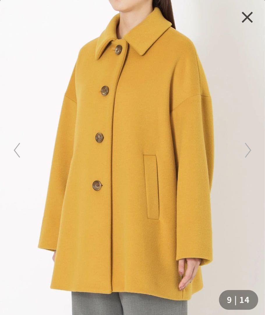 【新品タグ付】SANYOCOATエアージーロンラム ショートコート