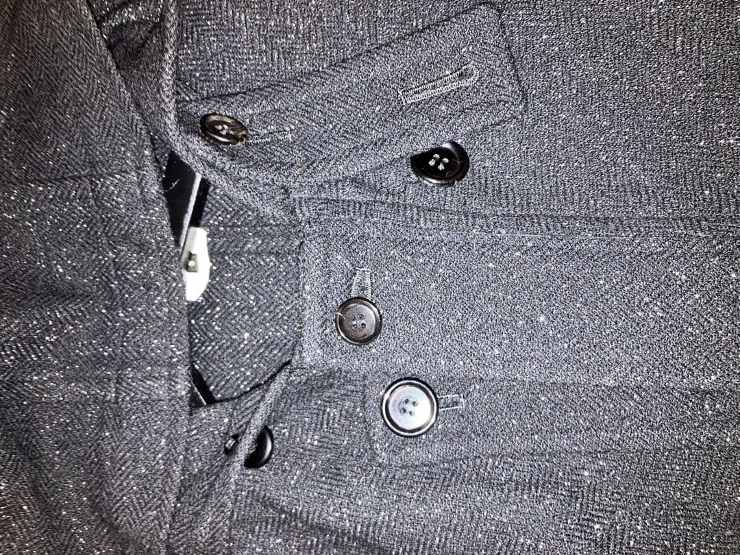 コムデギャルソン ラメロングダッフルコート2019AW