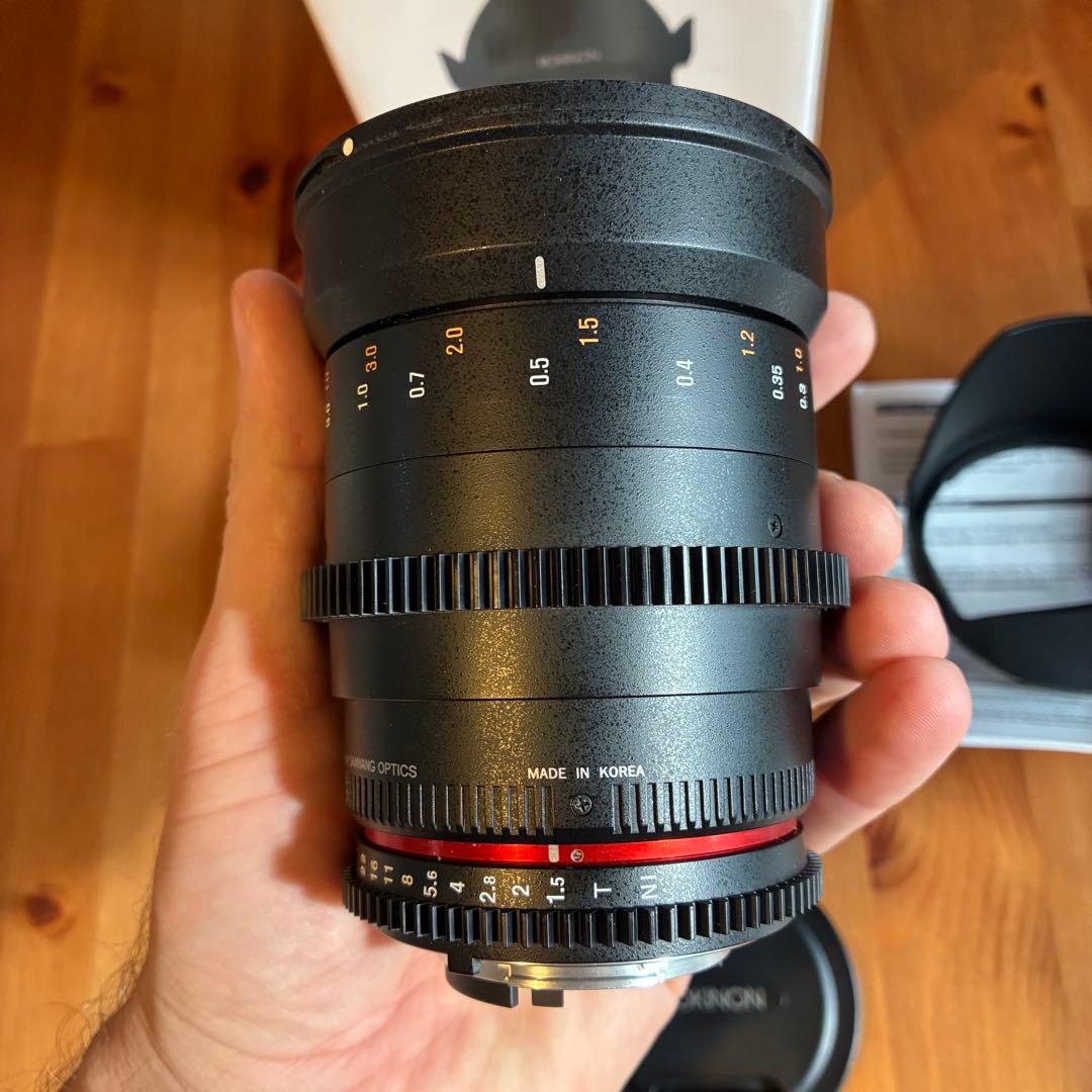 ROKINON 35mm T1.5 単焦点レンズ Fマウント