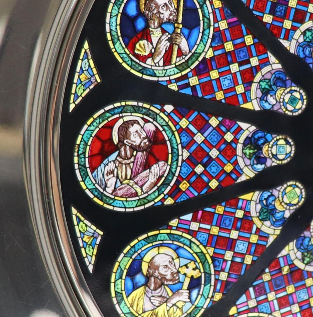 サンタ・マリア・マイオール・デ・リシュボア大聖堂 ヴィンテージ ステンドグラス