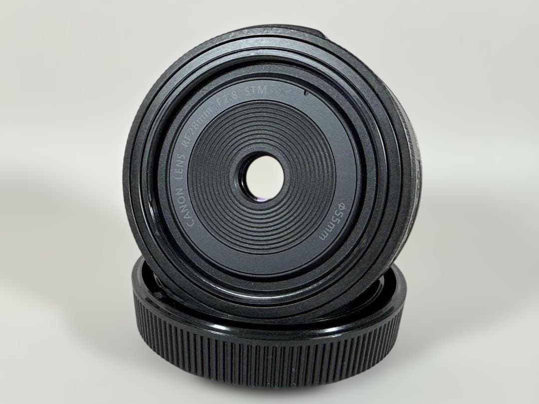 【極美品・純正フード付】CANON(キヤノン) RF28mm F2.8 STM