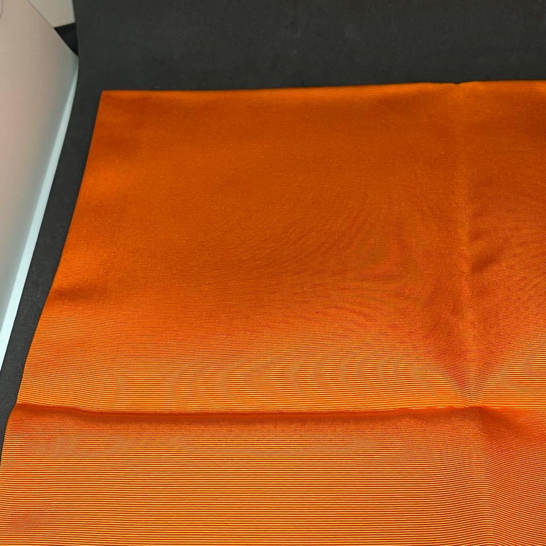 土田友湖　帛紗　『朱色』　ふくさ　茶道具　正絹