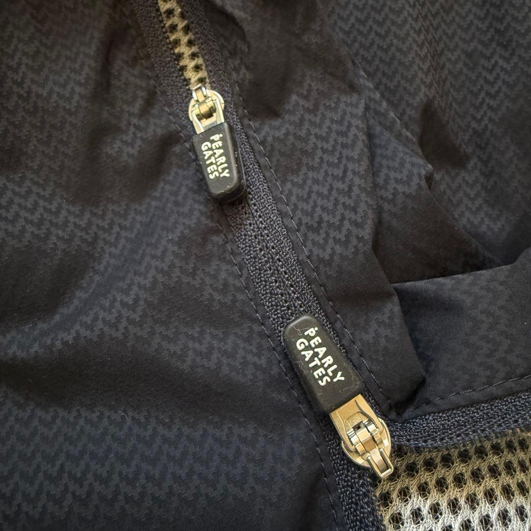 現行モデル　パーリーゲイツ　スニード　L〜XL相当　ジャケット　ブルゾン　紺　白