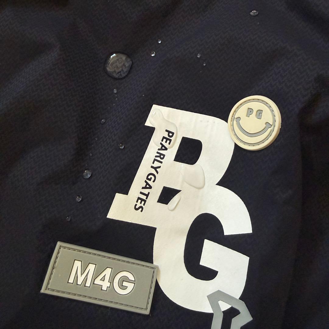 現行モデル　パーリーゲイツ　スニード　L〜XL相当　ジャケット　ブルゾン　紺　白