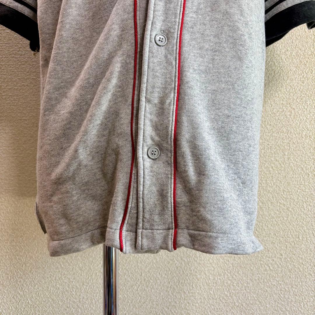 激レア80s 90s アディダス adidas デサント製 ベースボールシャツ