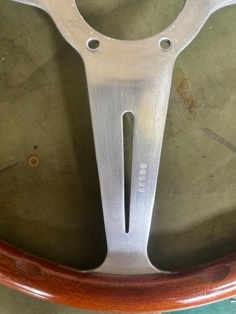 NARDI ウッドステアリング 直径37cm