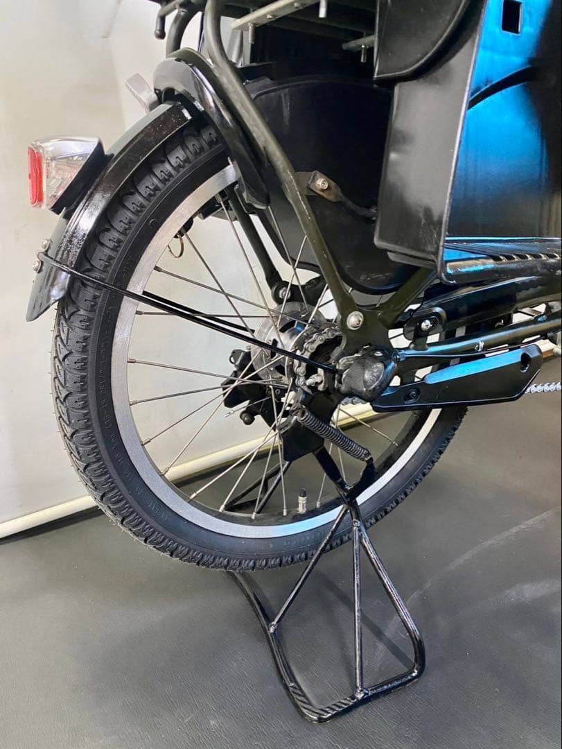 1年保証 送料無料　ヤマハ　パスキッス　20インチ　カーキ色　電動アシスト自転車