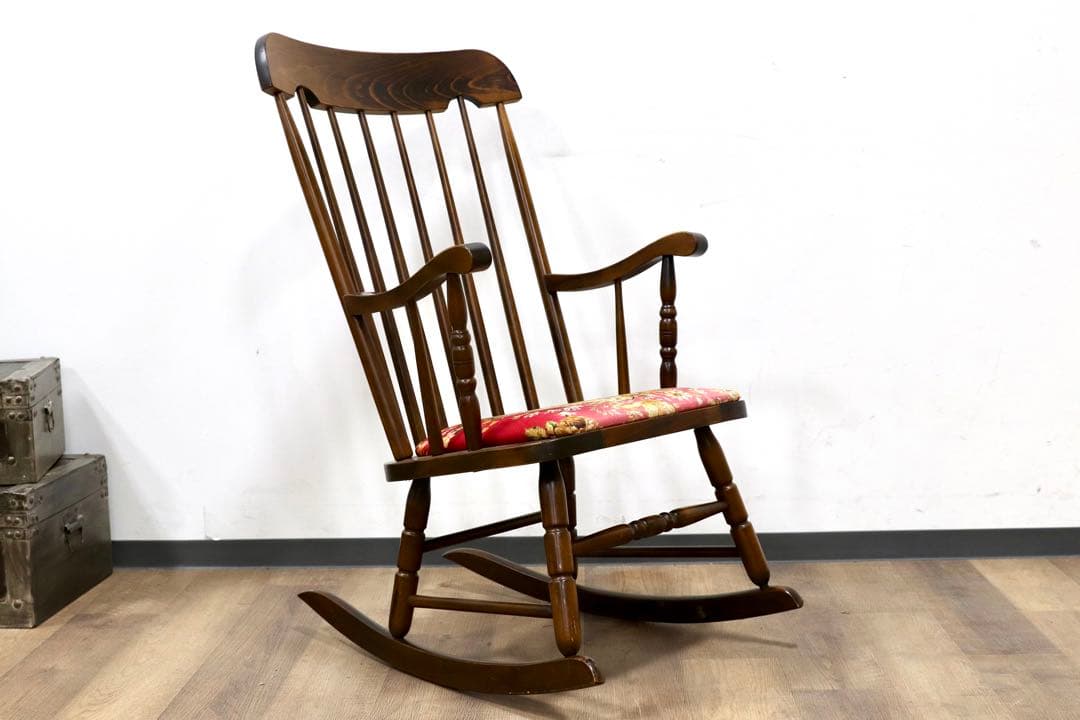 GMGS241○飛騨の家具 ヒダ ダイネット ロッキングチェア 揺り椅