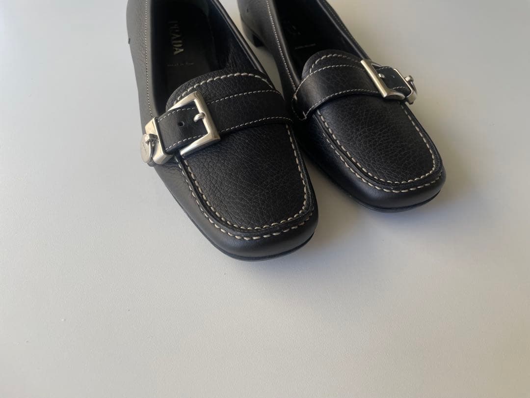 靴 Prada Leather Shoes 36 1/2