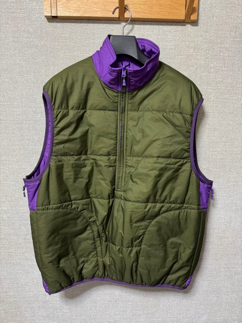 トップス Daiwa TECH REVERSIBLE PULLOVER PUFF VEST