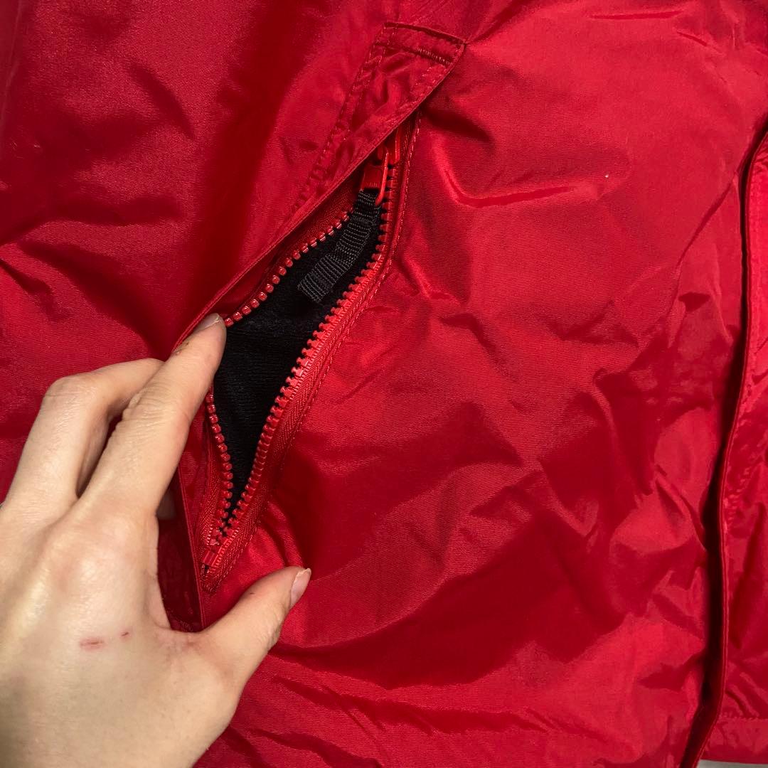 新品・未使用⭐️コロンビア　 ナイロンジャケット　レッド　インナーボア　XL