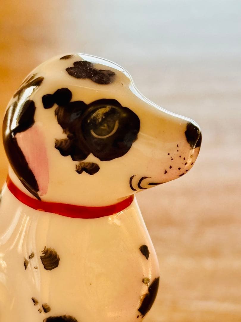 フランス リモージュ焼き ピルケース ダルメシアン