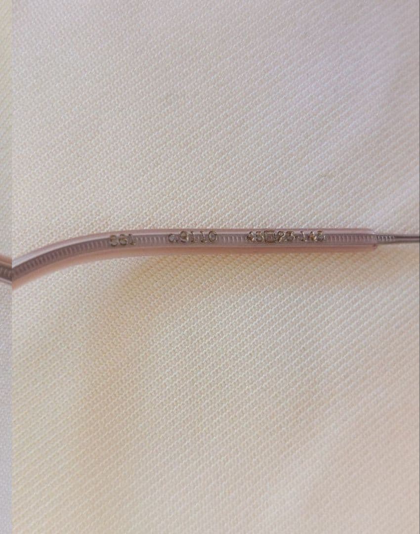 EYEVAN　アイヴァン　眼鏡　ピンク　561