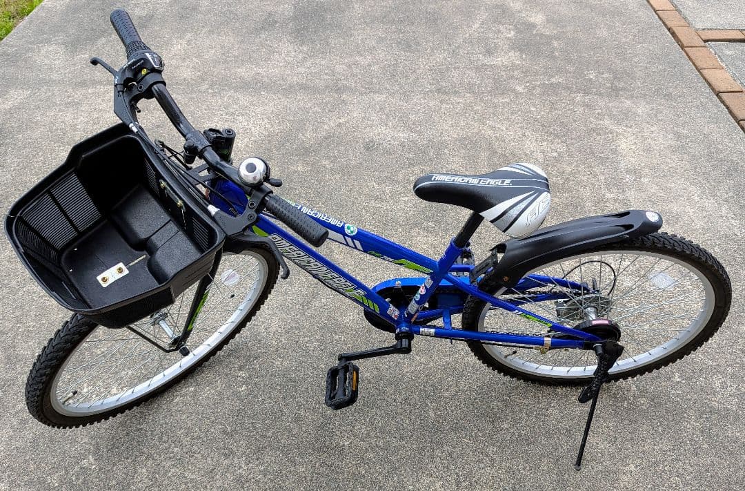 American Eagle ジュニア自転車 青