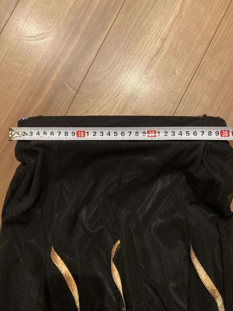 社交ダンス セパレート ドレス ブラック Mサイズ