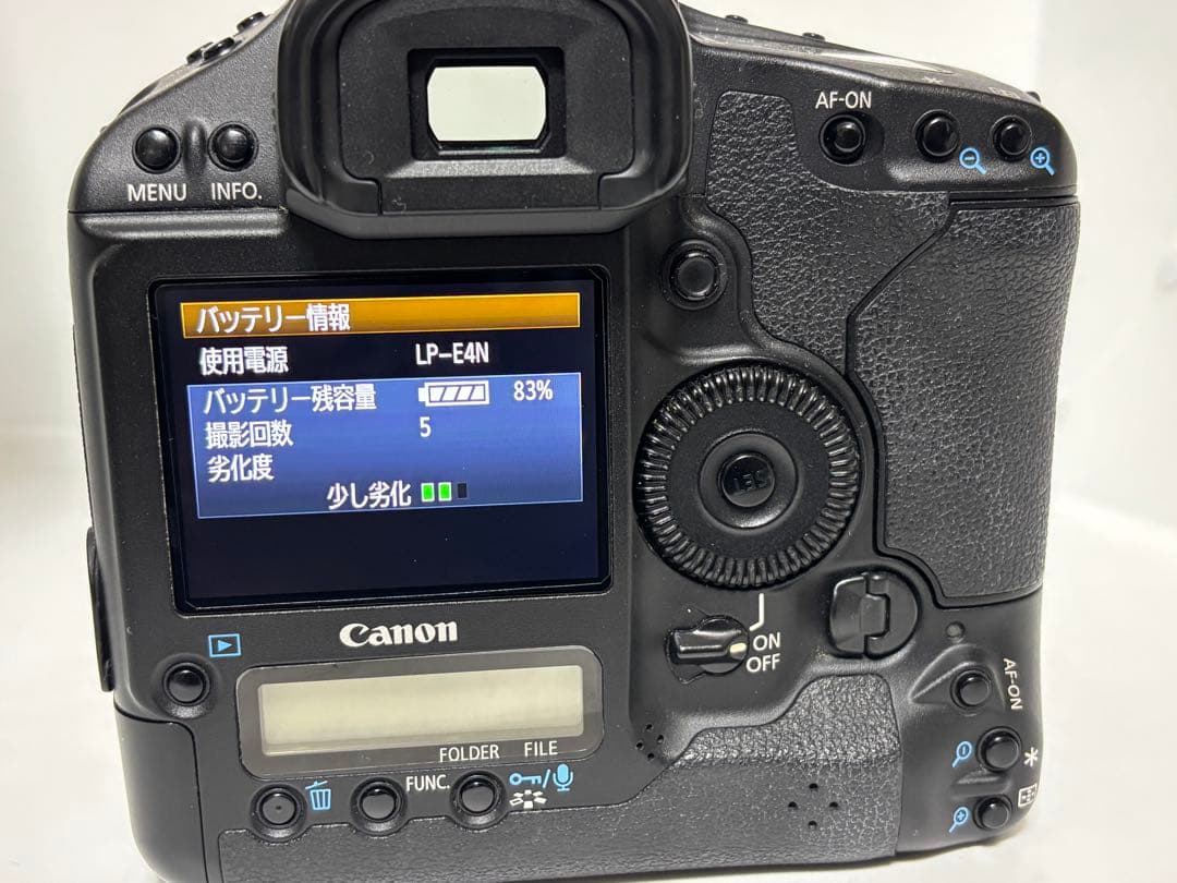 【美品】Canon キヤノン EOS-1D Mark IV ボディ