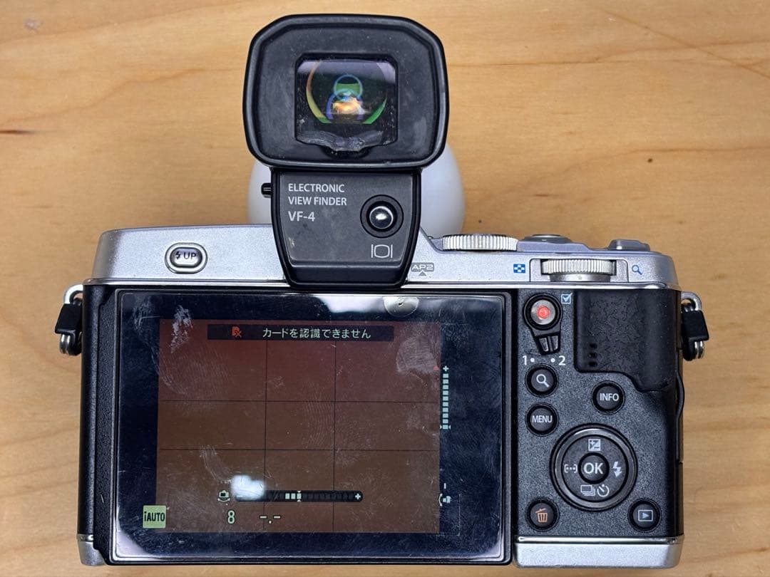 ジ*ウ様 ジャンク　OLYMPUS PEN E-P5 ＋ VF-4