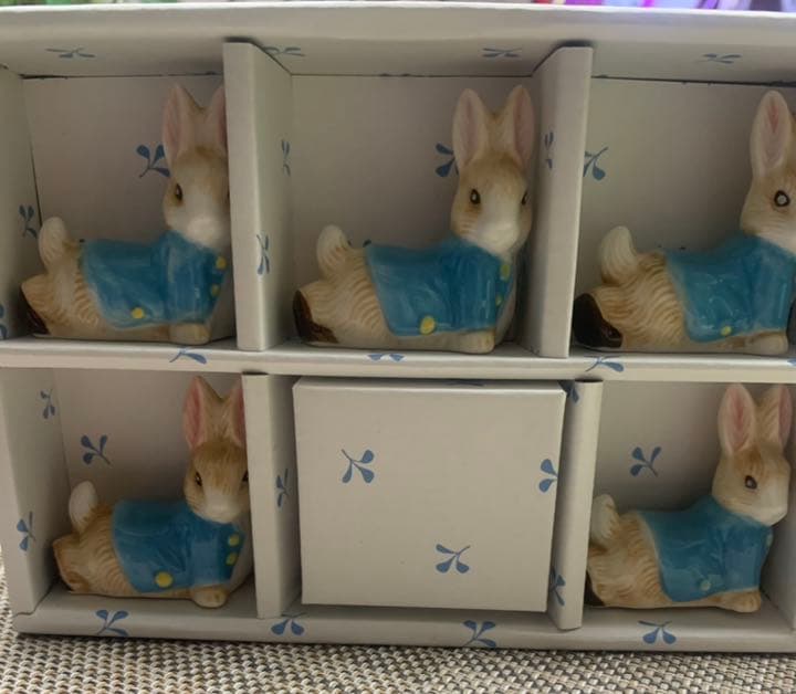 ピーターラビット箸置き