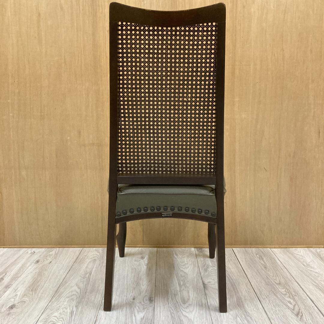 【マルニ】本革　ダイニングチェア ベルサイユ　椅子　 猫脚 B