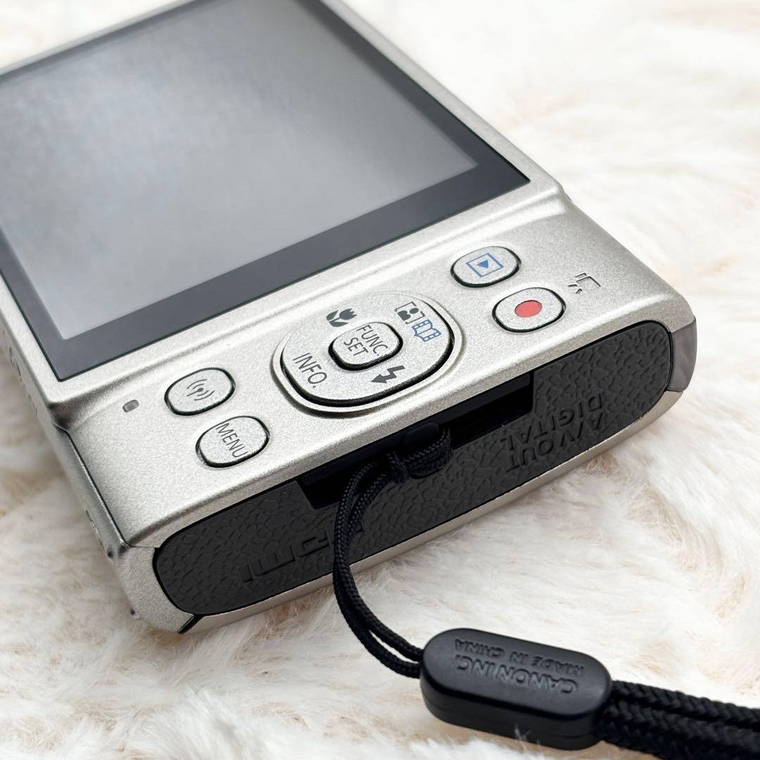 美品✨ 実写美⭕️ Canon IXY 650 Wi-Fi搭載モデル シルバー