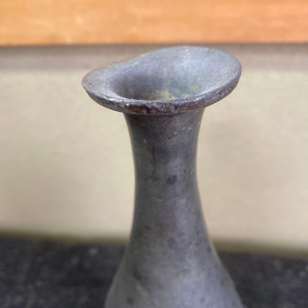 錫製　徳利21cm8.5cm