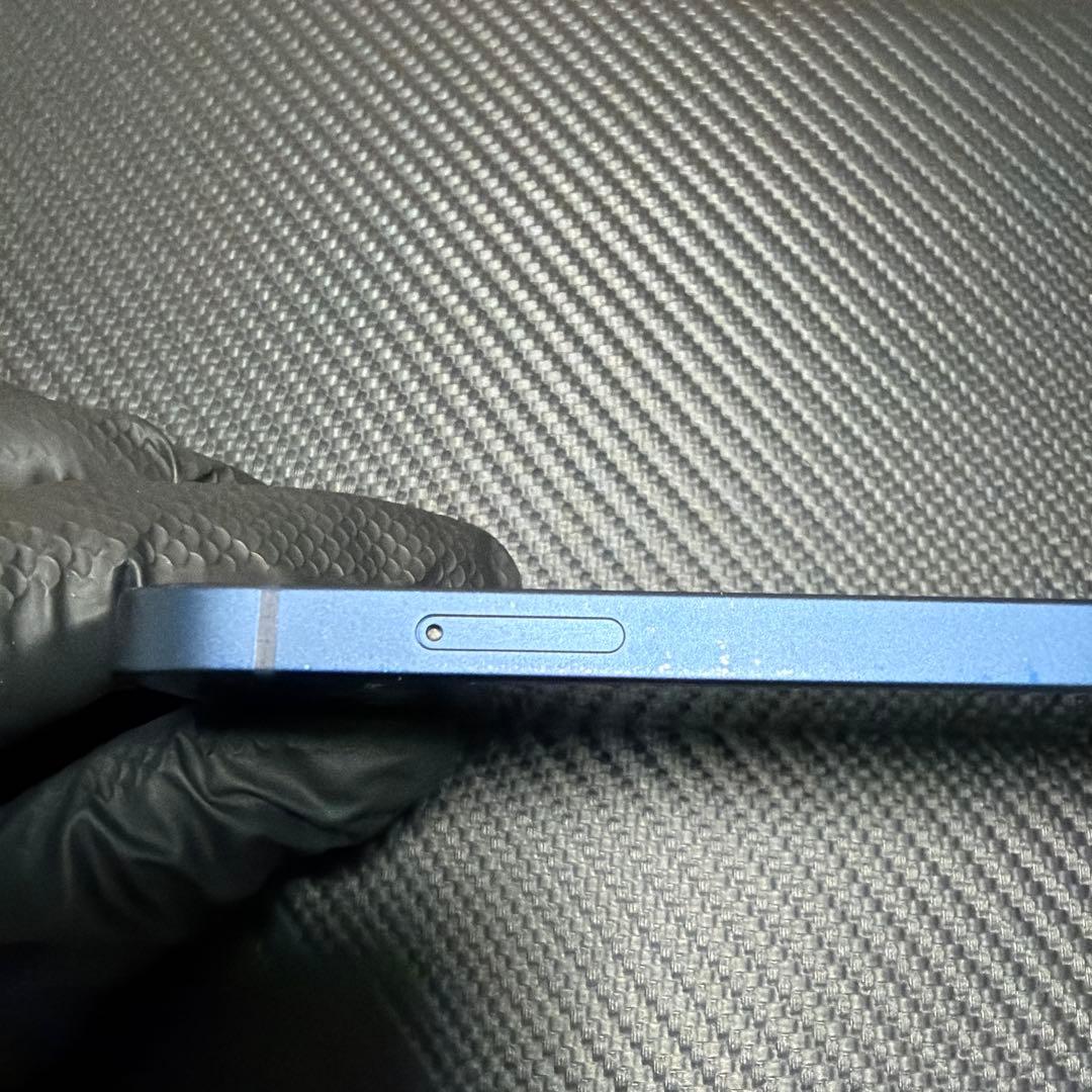 [美品] iPhone12 ブルー 128gb SIMフリー バッテリー100%