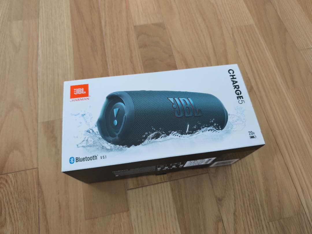 JBL Charge 5 ブルー ワイヤレススピーカー【新品】