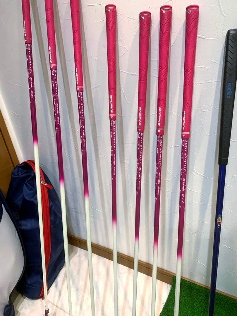 レディースゴルフクラブ セット　ワークスゴルフ　Bisser 可愛く優しい